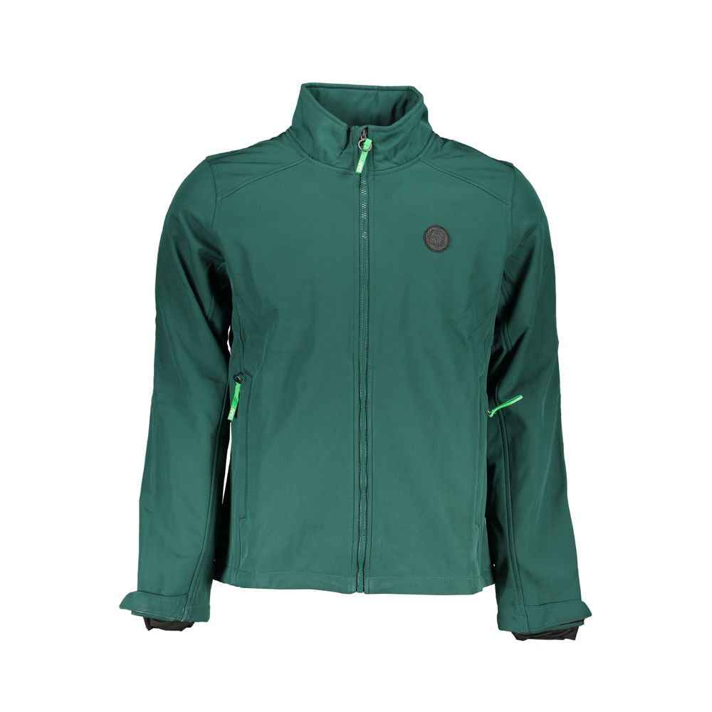 Gianmarco Venturi Green Polyester Jackets & Coat