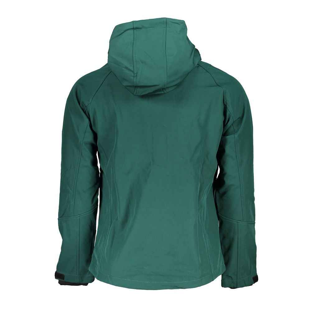 Gianmarco Venturi Green Polyester Jackets & Coat