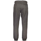 Gianmarco Venturi Gray Cotton Pant