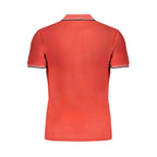 Gianmarco Venturi Red Cotton Polo Shirt