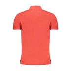 Gianmarco Venturi Red Cotton Polo Shirt