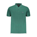 Gianmarco Venturi Green Cotton Polo Shirt
