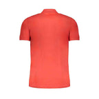 Gianmarco Venturi Red Cotton Polo Shirt