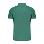 Gianmarco Venturi Green Cotton Polo Shirt