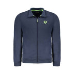 Gianmarco Venturi Blue Cotton Sweatshirt