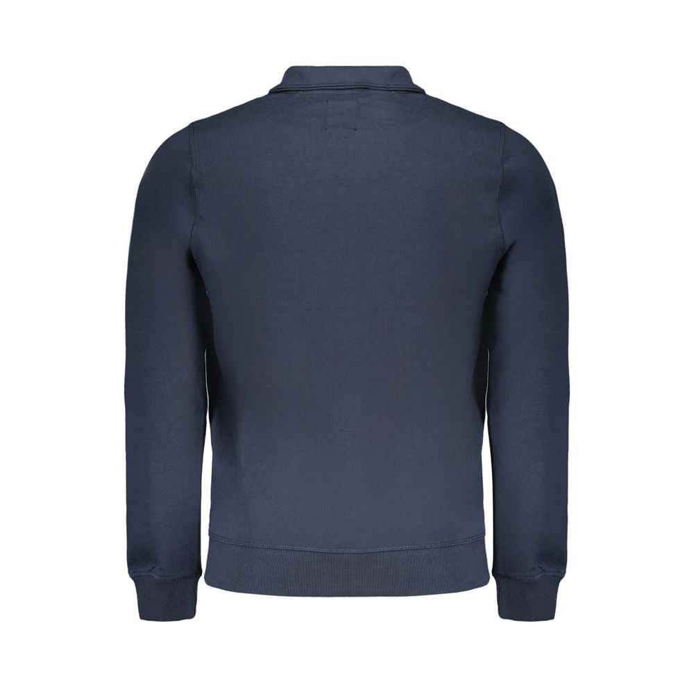 Gianmarco Venturi Blue Cotton Sweatshirt