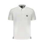 Gianmarco Venturi White Cotton Polo Shirt