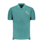 Gianmarco Venturi Green Cotton Polo Shirt