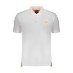 Gianmarco Venturi White Cotton Polo Shirt
