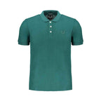 Gianmarco Venturi Green Cotton Polo Shirt