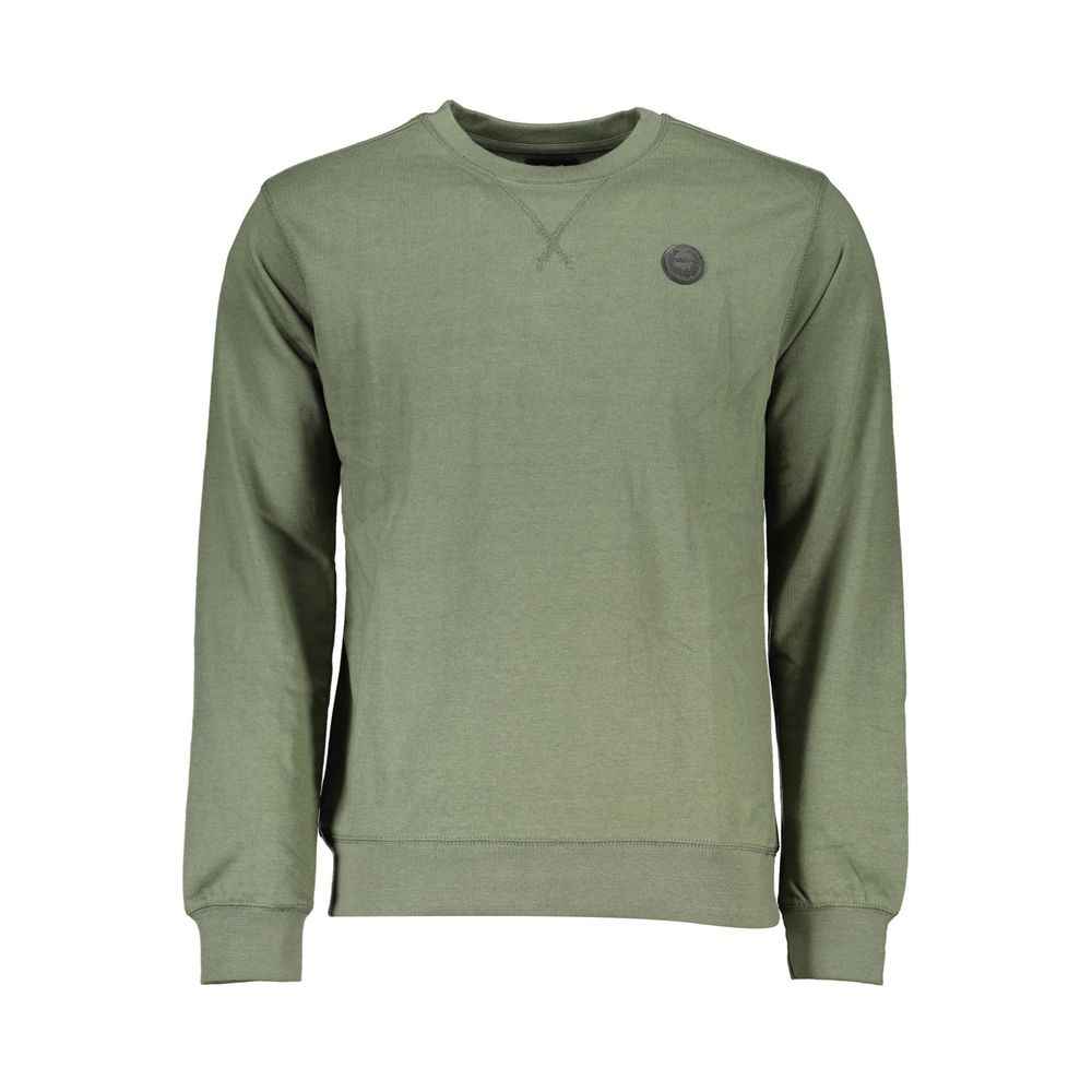 Gianmarco Venturi Green Cotton Sweatshirt
