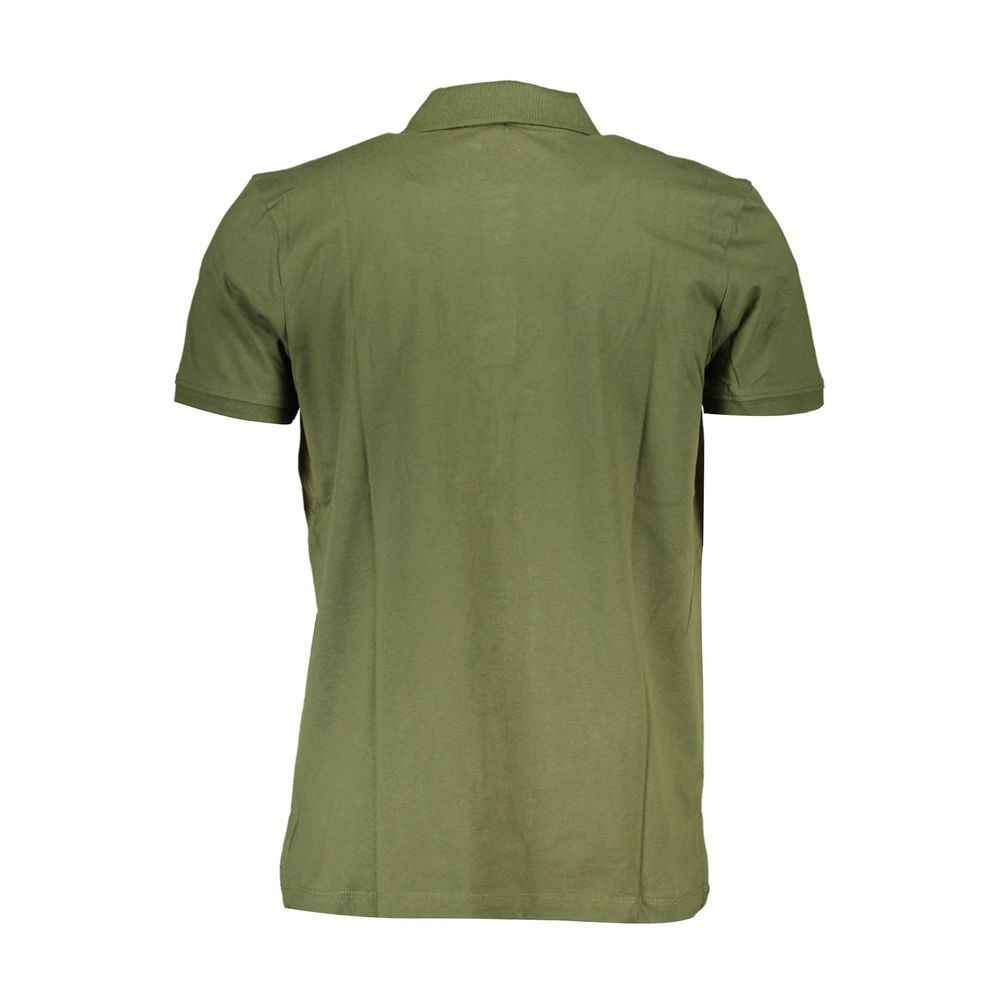 Gianmarco Venturi Green Cotton Polo Shirt