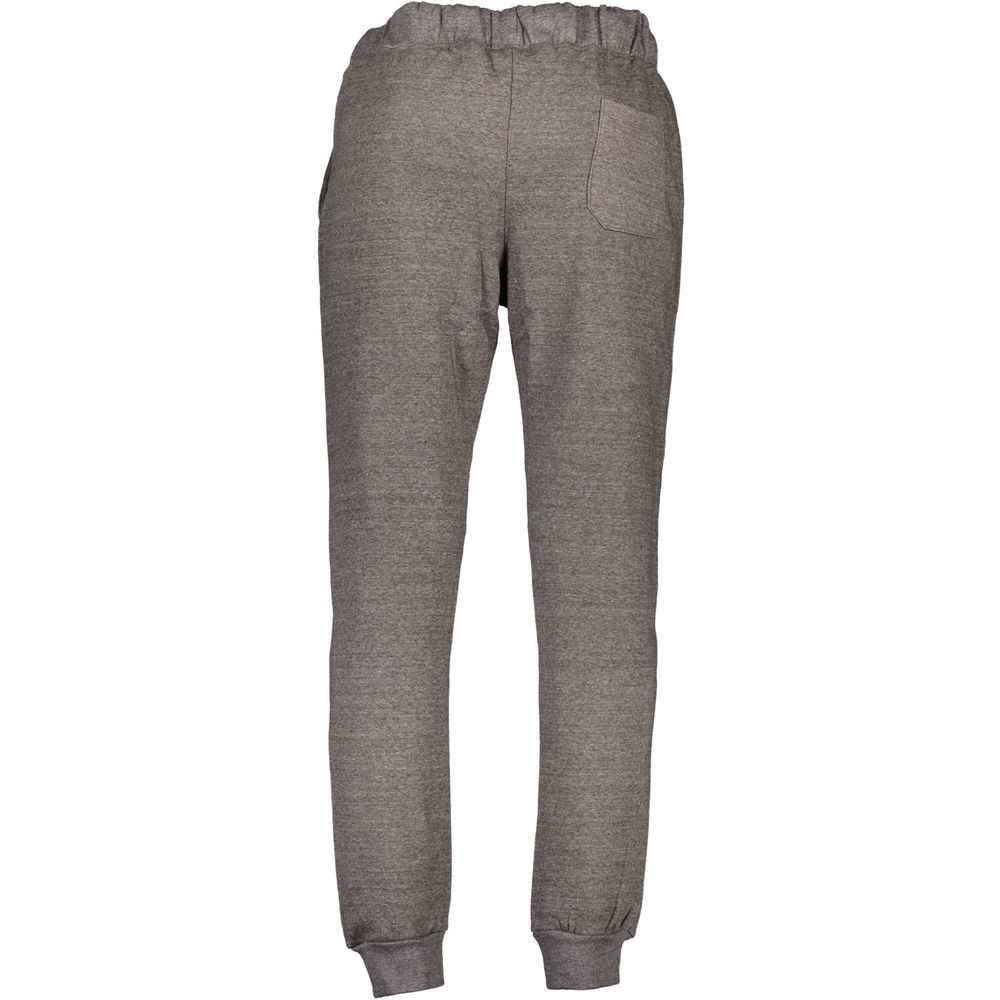 Gianmarco Venturi Gray Cotton Pant