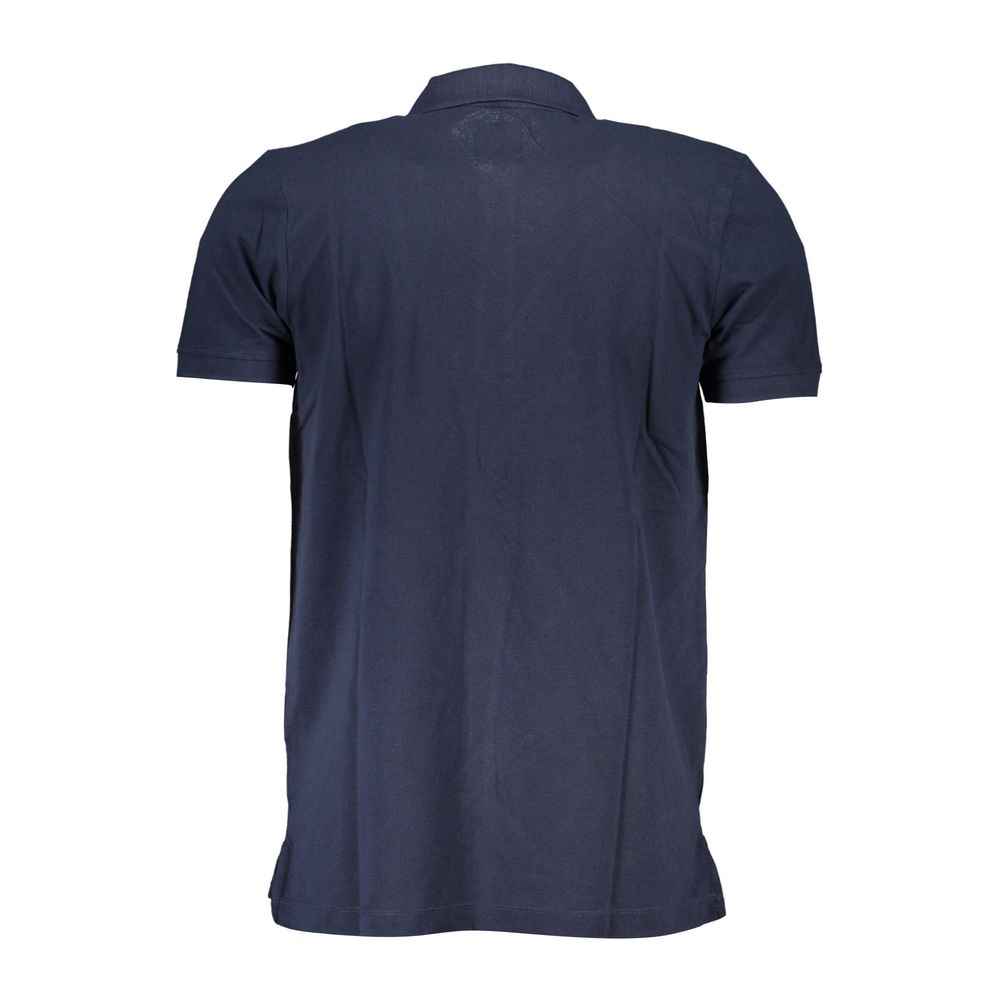 Gianmarco Venturi Blue Cotton Polo Shirt