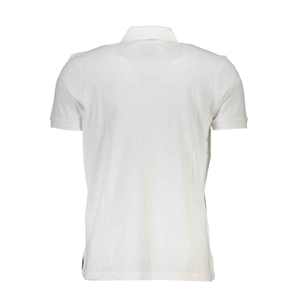 Gianmarco Venturi White Cotton Polo Shirt
