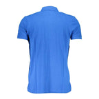 Gianmarco Venturi Blue Cotton Polo Shirt