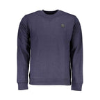 Gianmarco Venturi Blue Cotton Sweatshirt