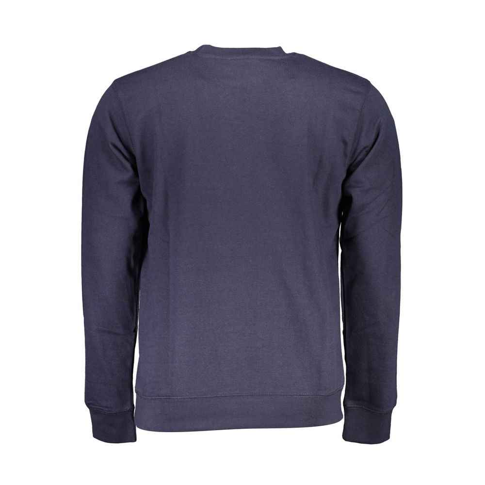 Gianmarco Venturi Blue Cotton Sweatshirt