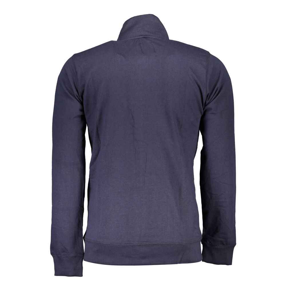 Gianmarco Venturi Blue Cotton Sweatshirt