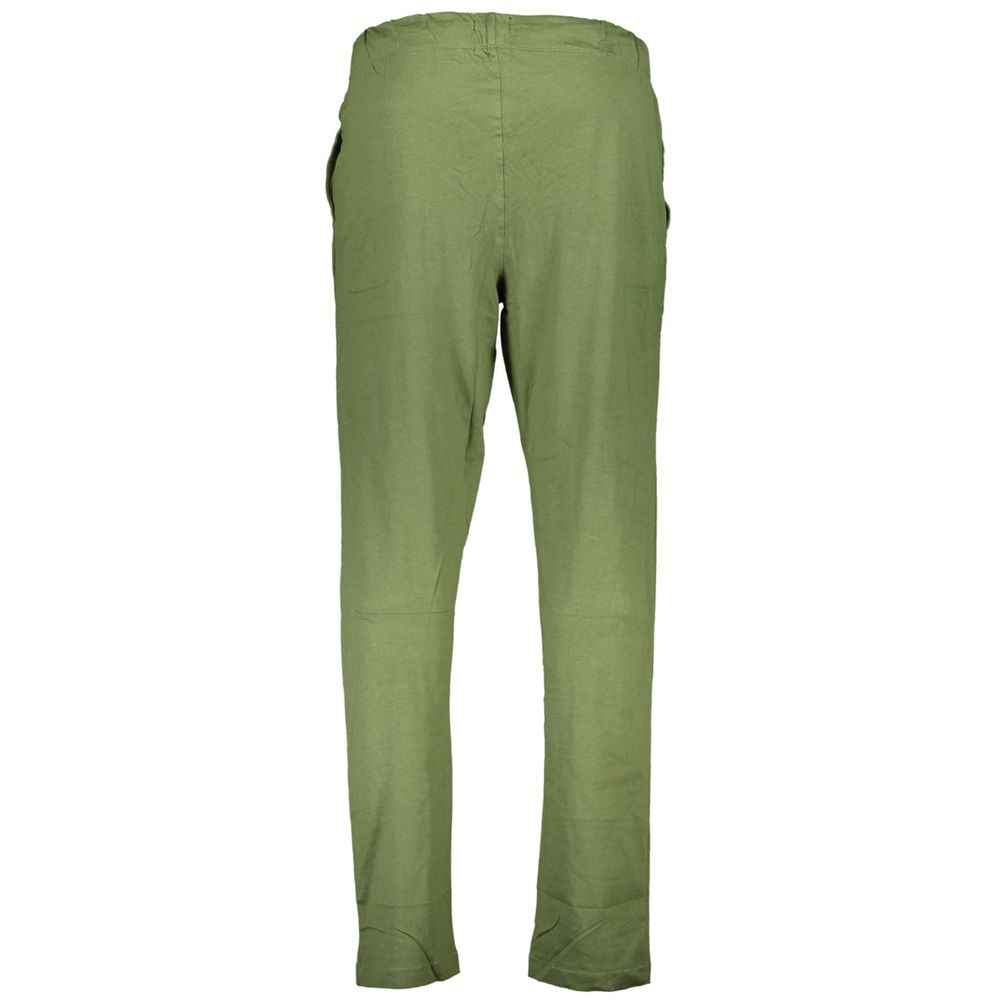 Gianmarco Venturi Green Cotton Pant