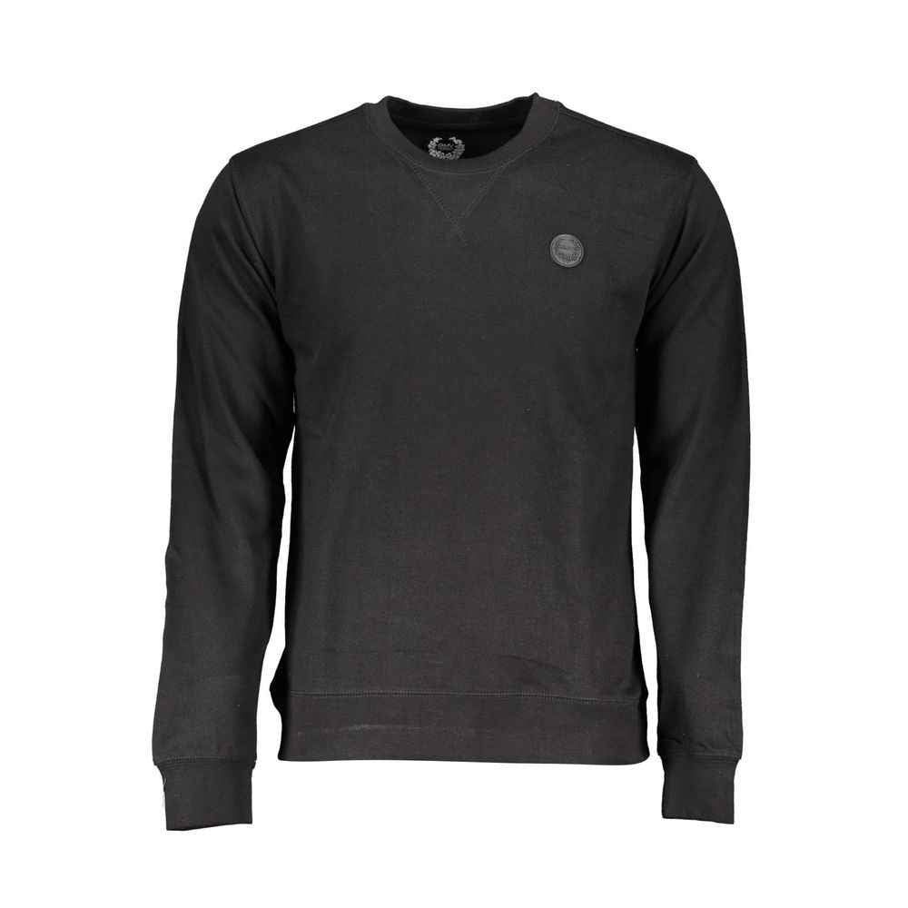 Gianmarco Venturi Black Cotton Sweatshirt