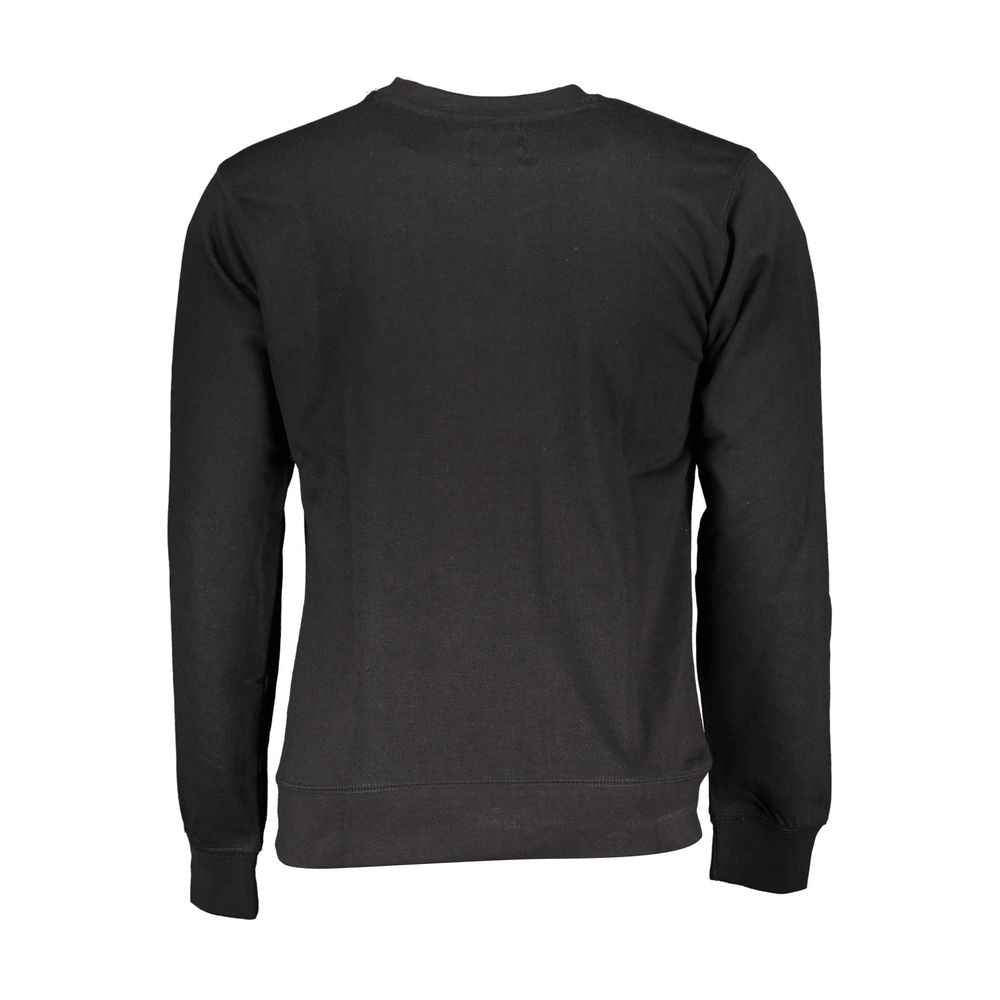 Gianmarco Venturi Black Cotton Sweatshirt