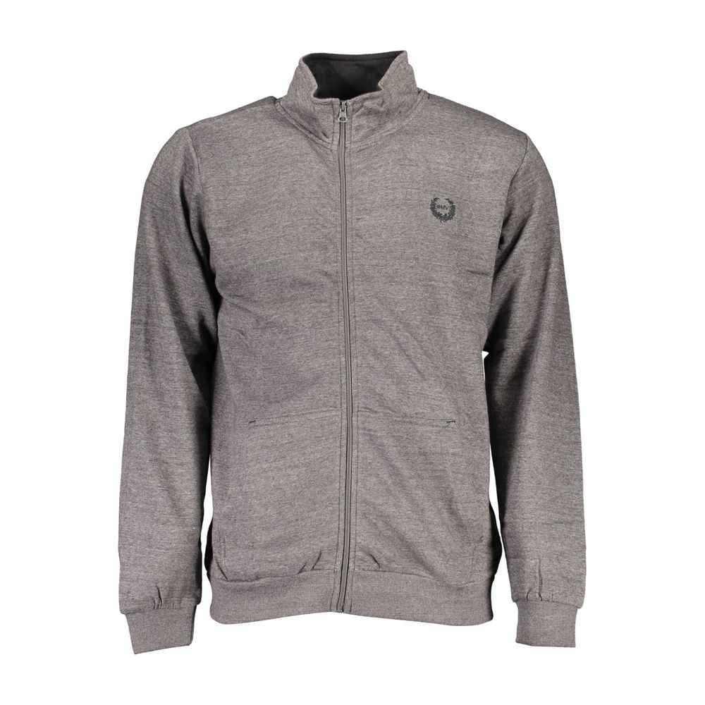 Gianmarco Venturi Gray Cotton Sweatshirt