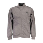 Gianmarco Venturi Gray Cotton Sweatshirt