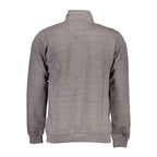 Gianmarco Venturi Gray Cotton Sweatshirt
