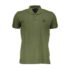 Gianmarco Venturi Green Cotton Polo Shirt