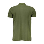 Gianmarco Venturi Green Cotton Polo Shirt