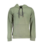 Gianmarco Venturi Green Cotton Sweatshirt