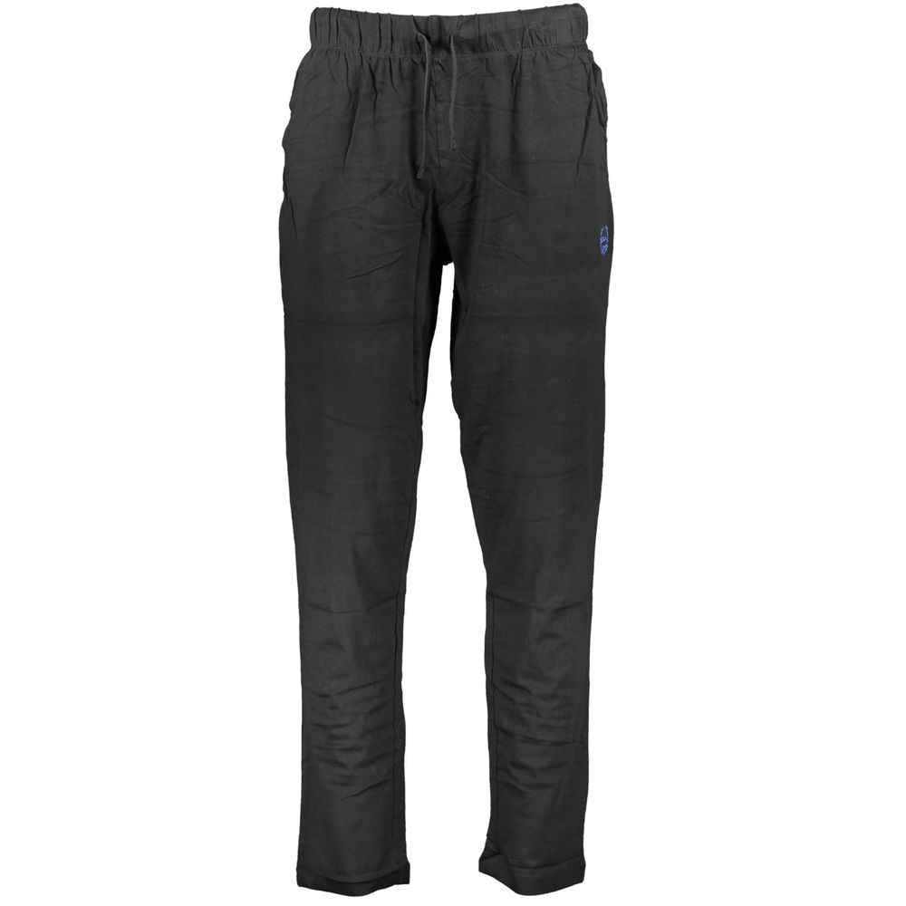 Gianmarco Venturi Black Cotton Pant