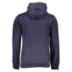 Gianmarco Venturi Blue Cotton Sweatshirt
