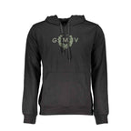 Gianmarco Venturi Black Cotton Sweatshirt
