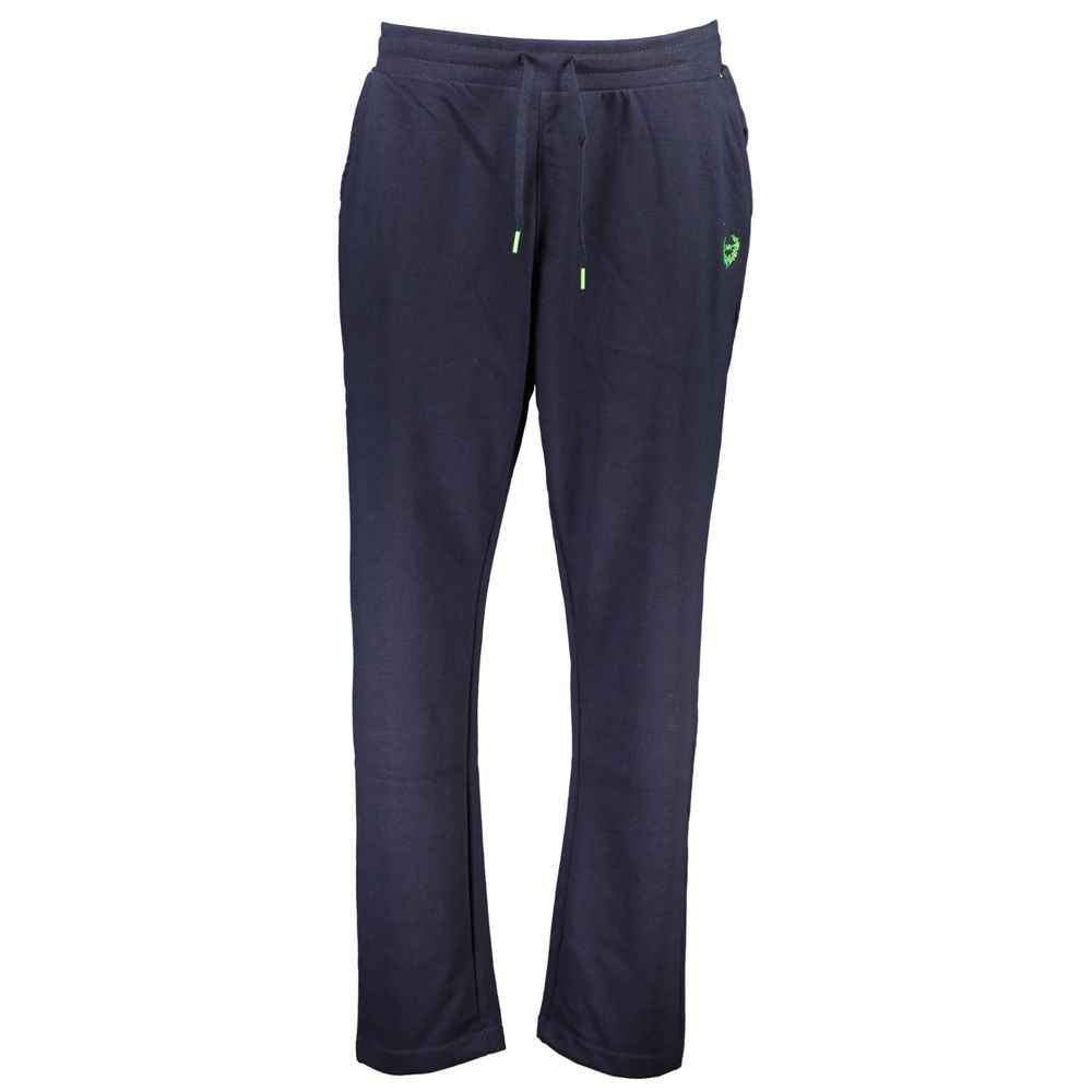 Gianmarco Venturi Blue Cotton Pant