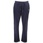 Gianmarco Venturi Blue Cotton Pant
