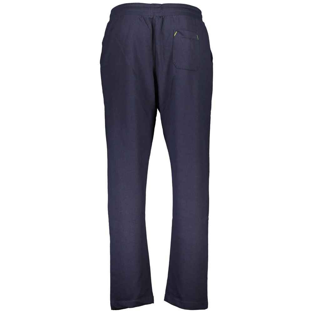 Gianmarco Venturi Blue Cotton Pant