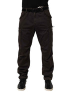 Dolce & Gabbana Brown Re- Edition Cotton Men Cargo Pants