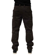 Dolce & Gabbana Brown Re- Edition Cotton Men Cargo Pants