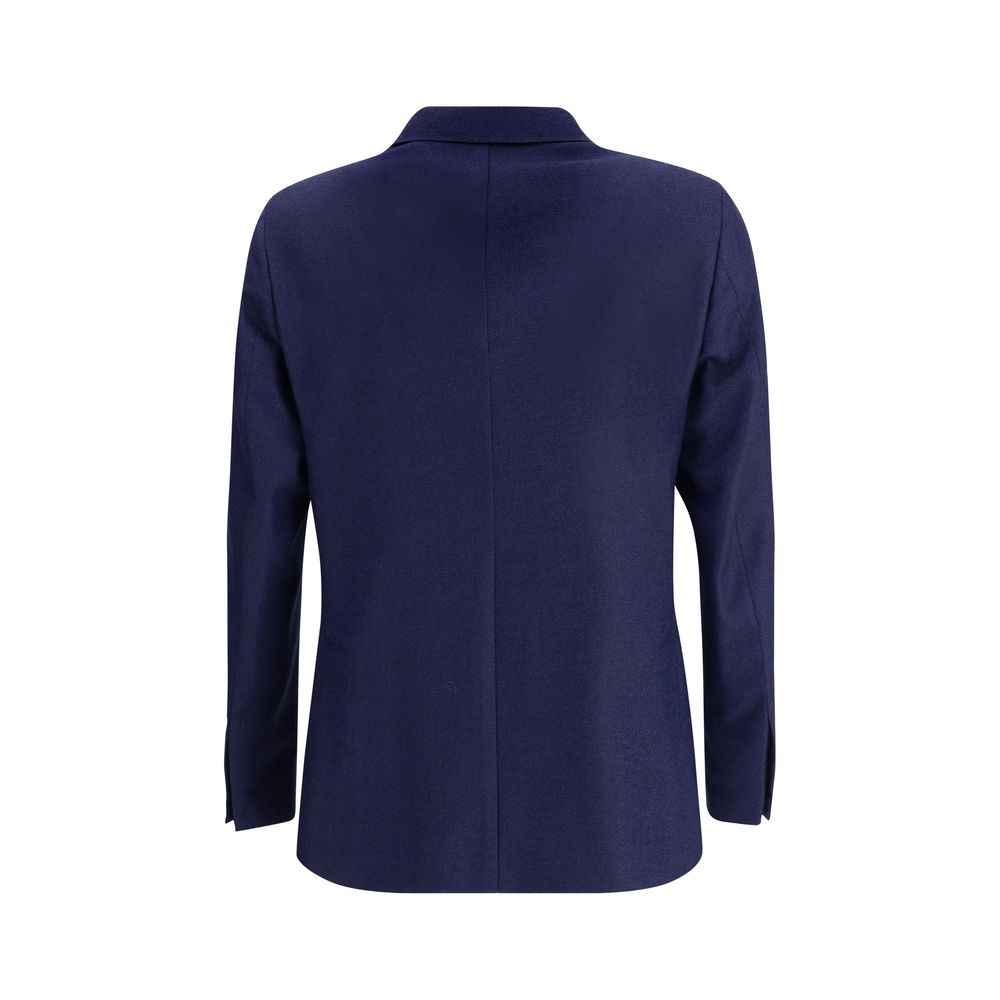 Gi Capri Double-Breasted Jacket in Virgin Wool