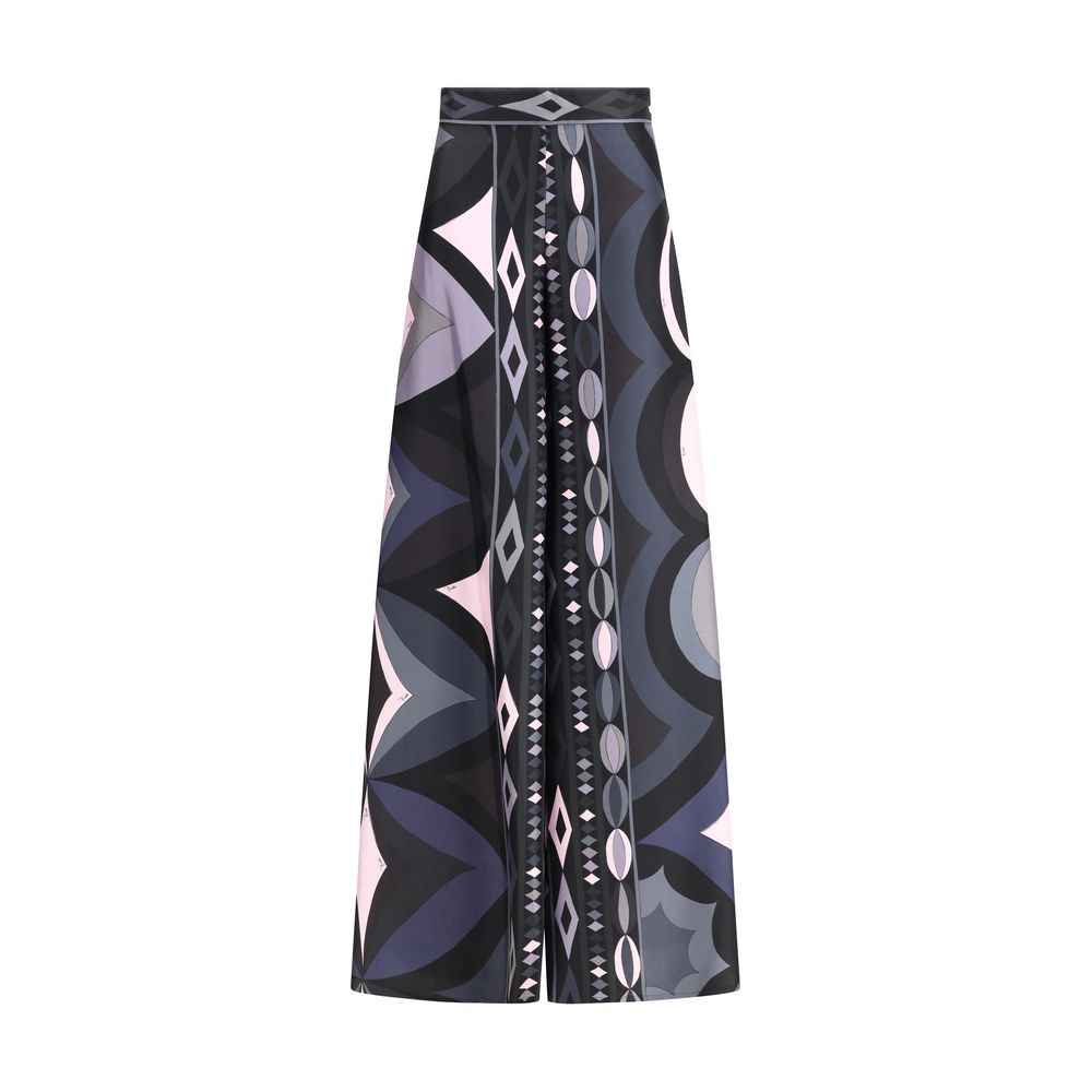 Emilio Pucci Silk wide leg Pants