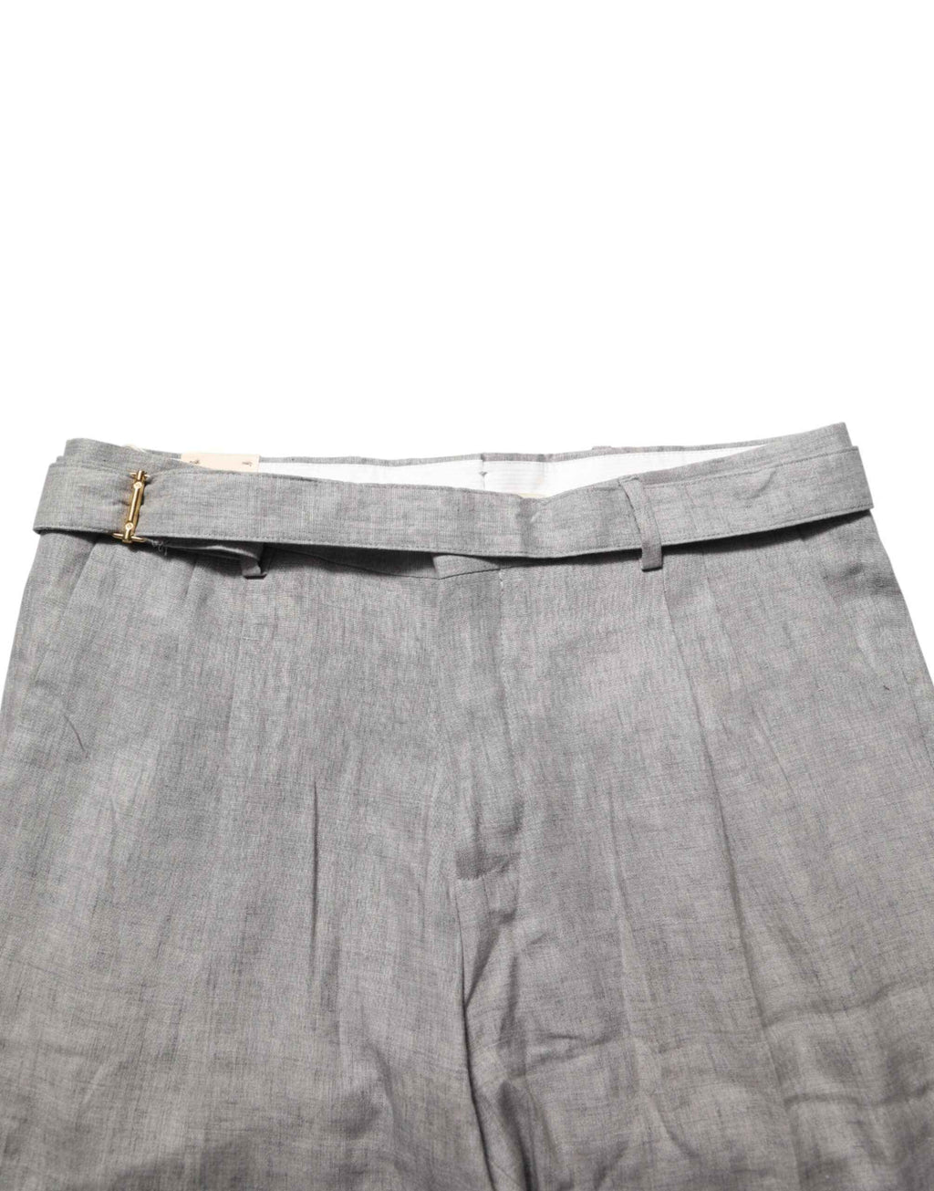 Briglia 1949 Gray Mid Waist Dress Formal Skinny Men Pants