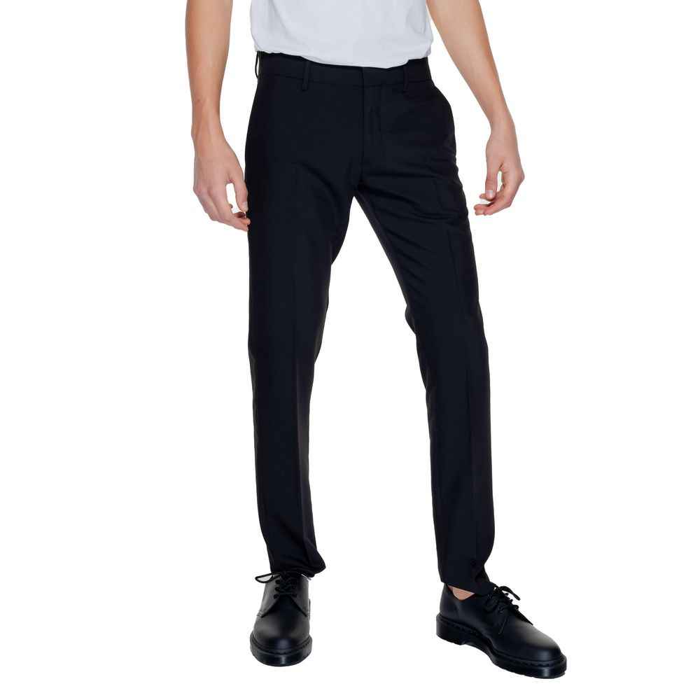 Antony Morato Black Polyester Pant