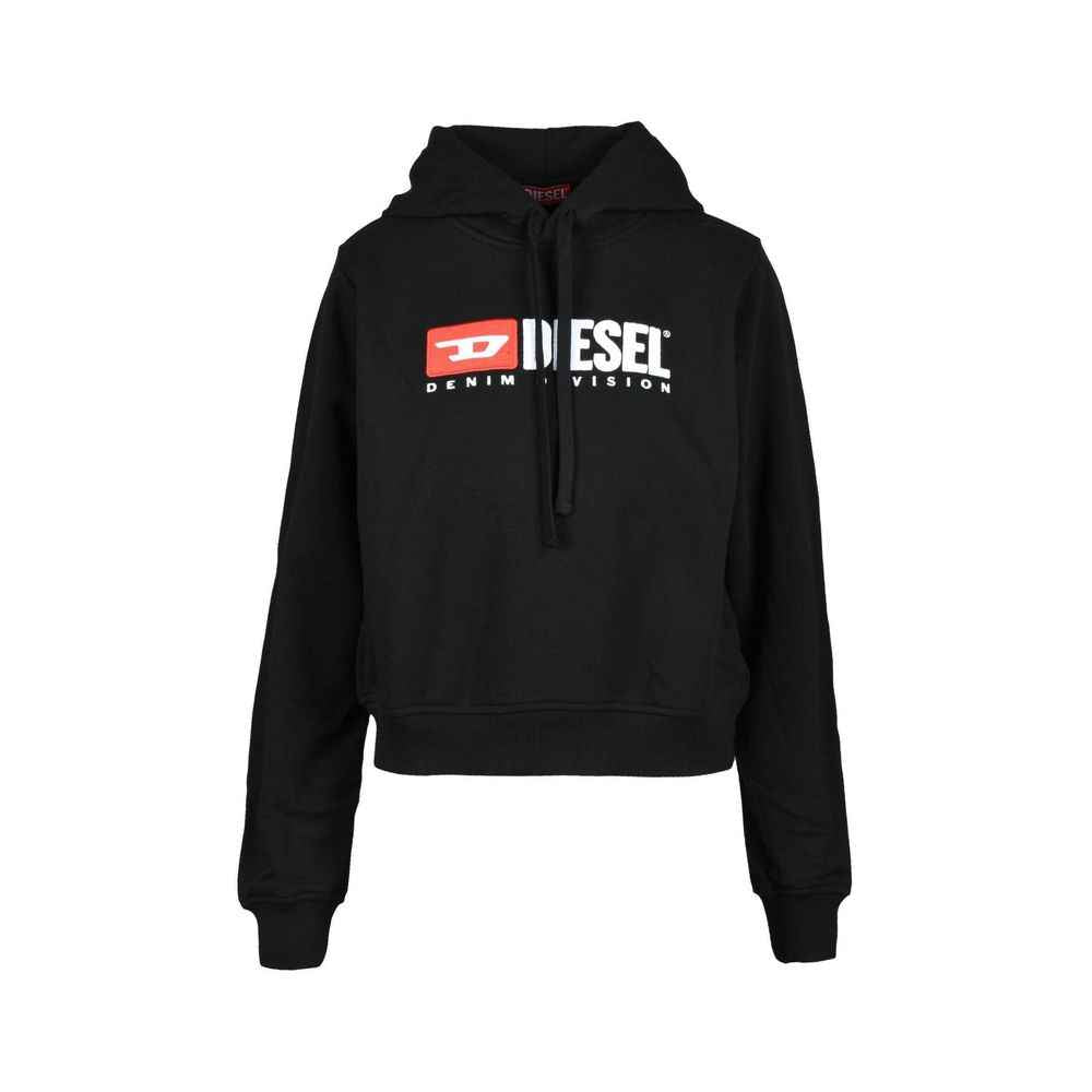 Diesel Black Cotton Hoody
