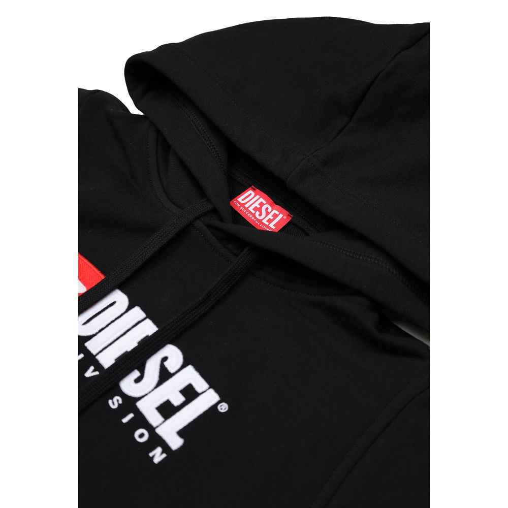 Diesel Black Cotton Hoody