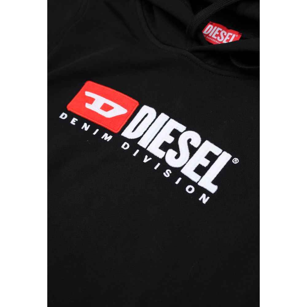 Diesel Black Cotton Hoody