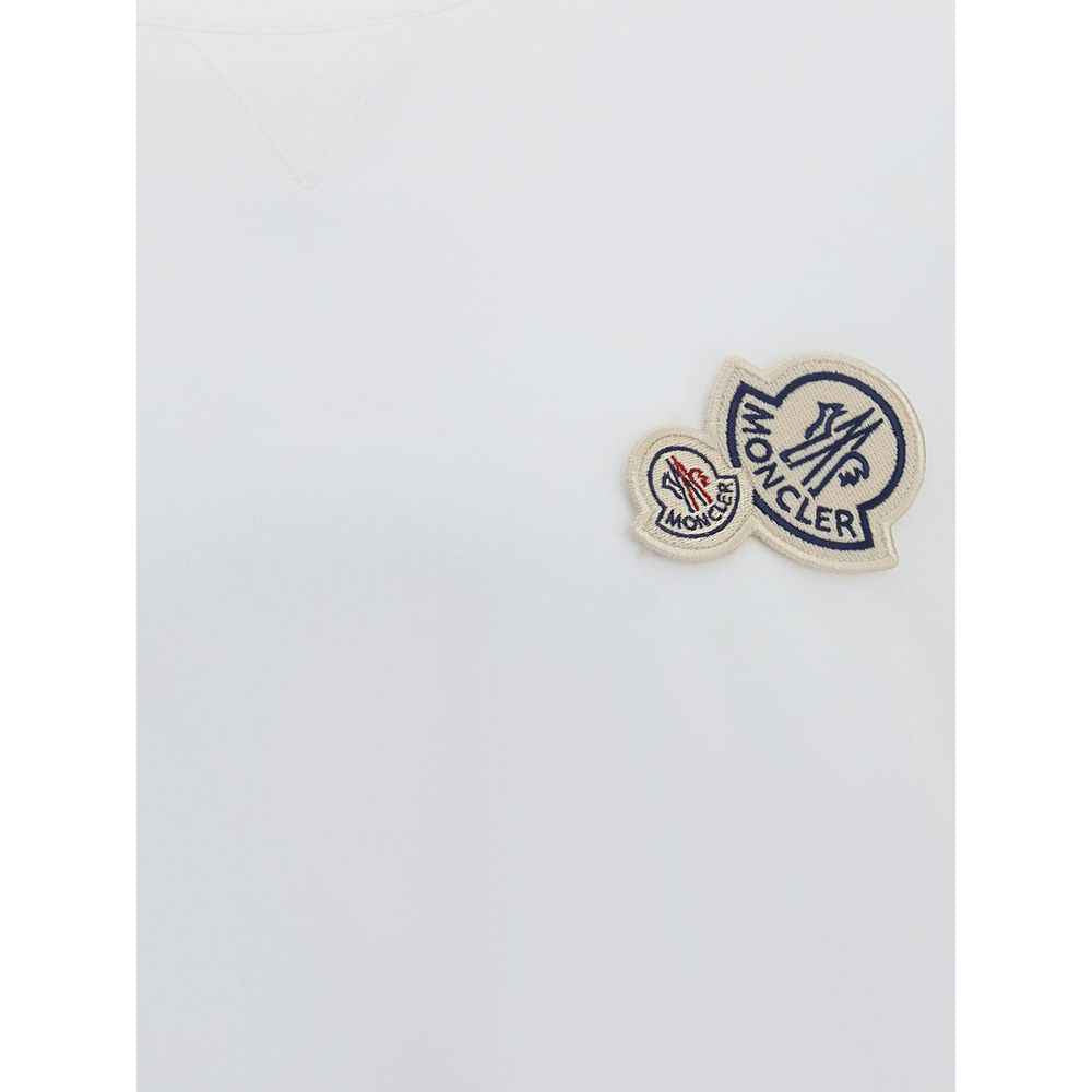 Moncler White Cotton T-Shirt
