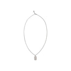 Alexander McQueen Silver Brass Necklace