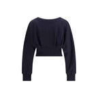 PINKO Cotton Sweatshirt with Corset Detail